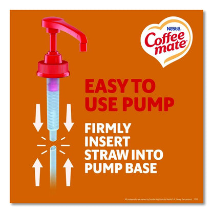 Liquid Creamer Pump Bottle, Salted Caramel Chocolate, 1.5 L Pump Bottle, 2/Carton