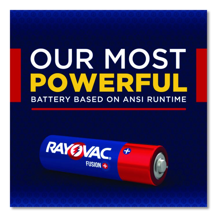 Fusion Performance, Alkaline AA Batteries, 16/Pack