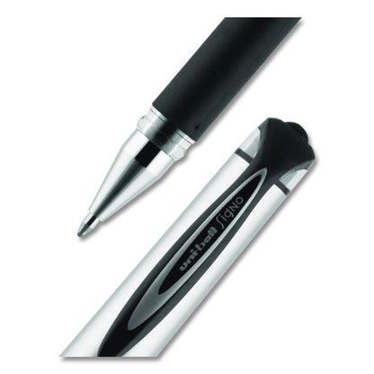 207 Impact Gel Stick Pen Refills, Bold 1 mm Conical Tip, Black Ink, 2/Pack