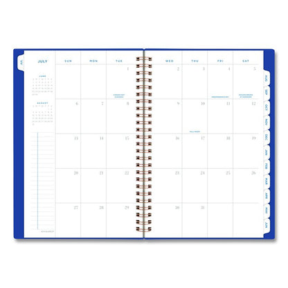 Signature Lite Academic Weekly Monthly Planner, Blue Cover, 12-Month (July to June): 2025 to 2026