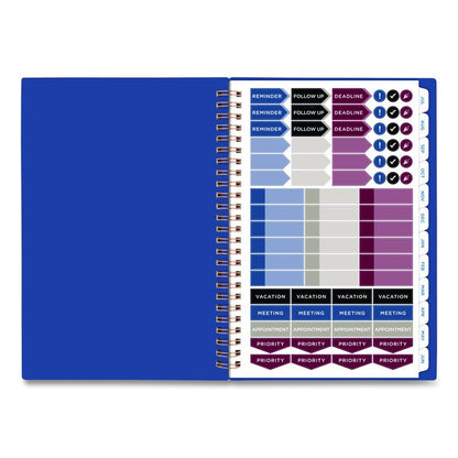 Signature Lite Academic Weekly Monthly Planner, Blue Cover, 12-Month (July to June): 2025 to 2026