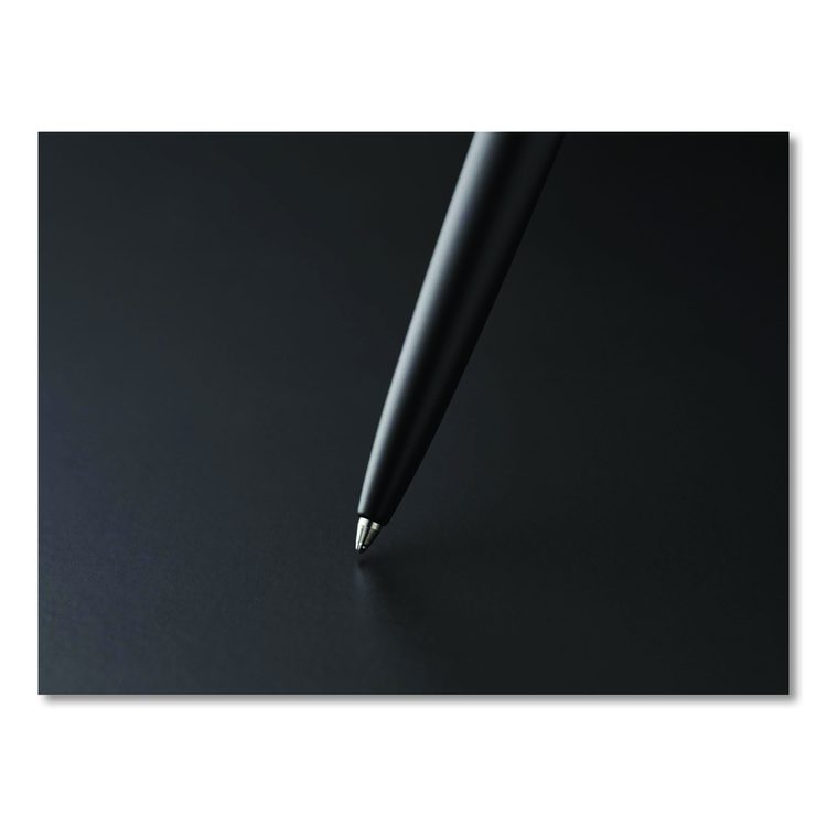 Jotter Bond Street Ballpoint Pen, Retractable, Medium 1 mm, Blue Ink, Black/Chrome Barrel