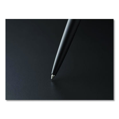 Jotter Bond Street Ballpoint Pen, Retractable, Medium 1 mm, Blue Ink, Black/Chrome Barrel