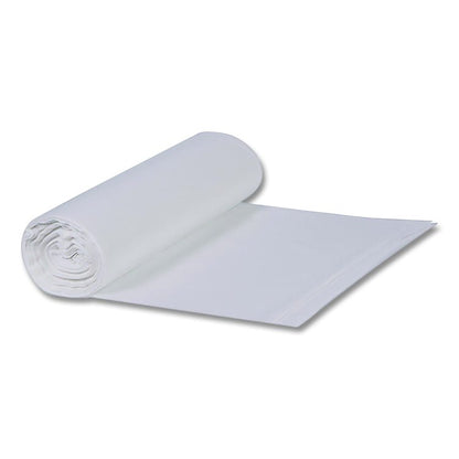 Linear Low-Density Can Liners, 33 gal, 0.65 mil, 33 x 39, Clear, Roll, 250/Carton