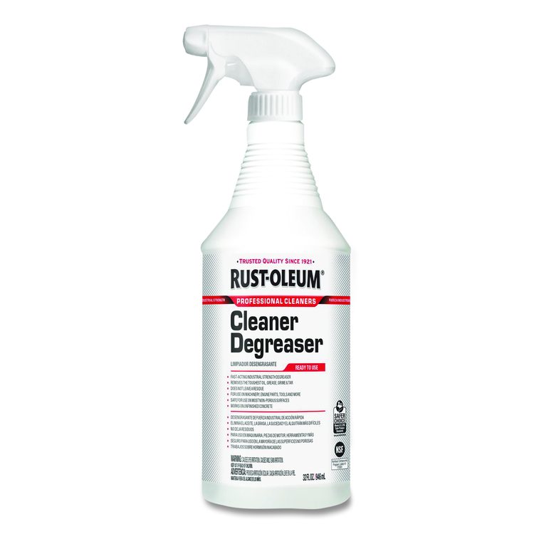 Cleaner Degreaser Trigger Spray, 32 oz Spray Bottle, 6/Carton