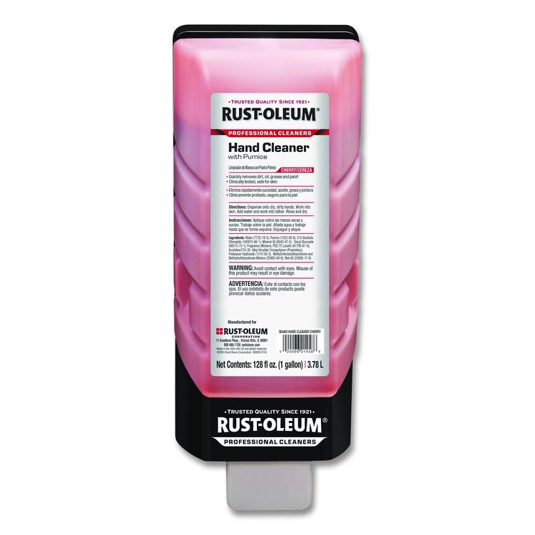 Professional Hand Cleaner With Pumice, Cherry Scent, 1 gal, 4/Carton