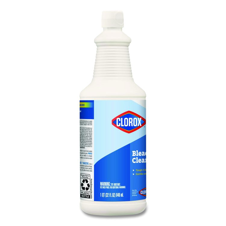 CloroxPro Bleach Cream Cleanser, 32 oz Bottle, 8/Carton