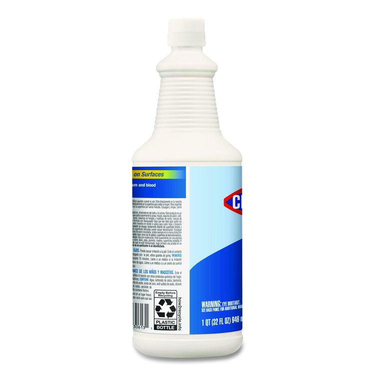 CloroxPro Bleach Cream Cleanser, 32 oz Bottle, 8/Carton
