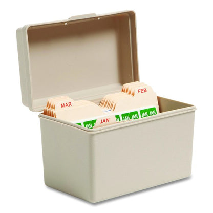 Monthly End Tab File Folder Labels, JAN-DEC, 0.5 x 1, Assorted, 25/Sheet, 120 Sheets/Box