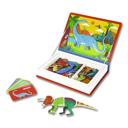 Magneti'books, Dinosaurs, Grades Pre-K to 3, 50 Pieces
