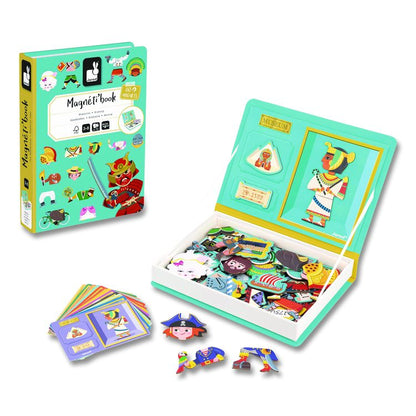 Magneti'books, World History, Grades Pre-K to 3, 72 Pieces