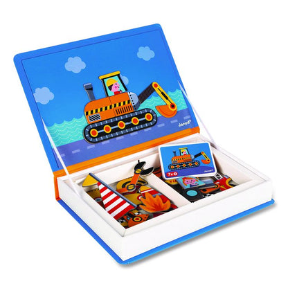 Magneti'books, Racers, Ages 3 to 8, 68 Pieces
