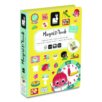 Magneti'books, Learn To Tell Time, Grades Pre-K to 3, 91 Pieces