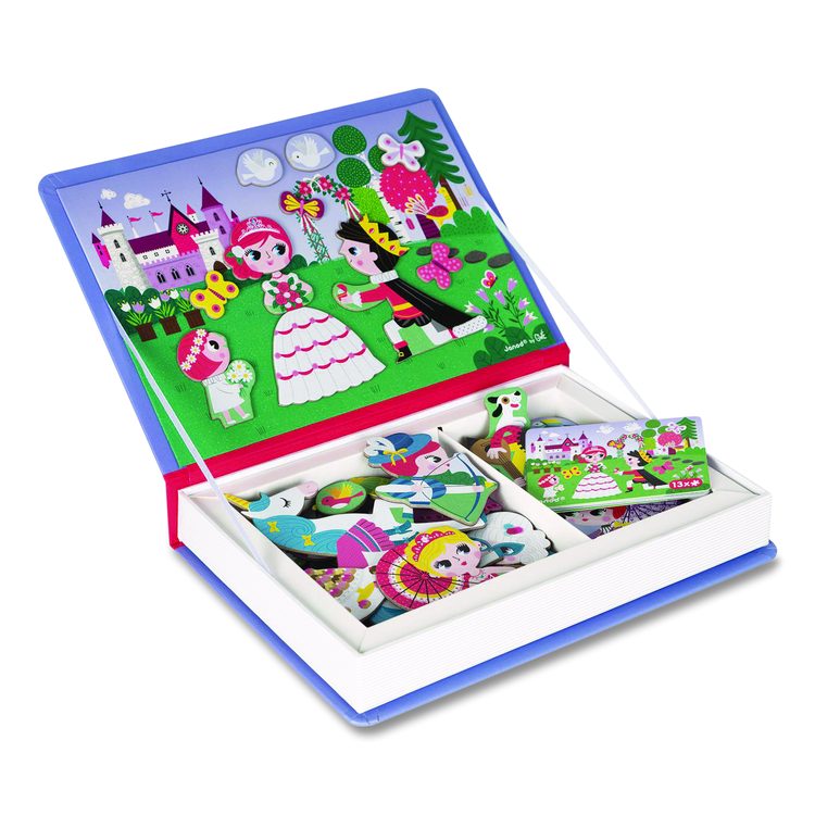 Magneti'books, Princesses, Ages 3 to 8, 62 Pieces