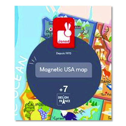 Cardboard United States Map Puzzle, Grades 2 to 7, 48 Pieces