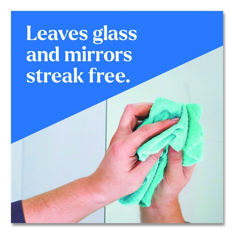 Clorox Pro EcoClean Glass Cleaner, 32 oz Spray Bottle, 9/Carton