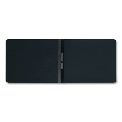 Prong Fastener Premium Pressboard Report Cover, Two-Piece Prong Fastener, 2" Capacity, 8.5 x 11, Black/Black