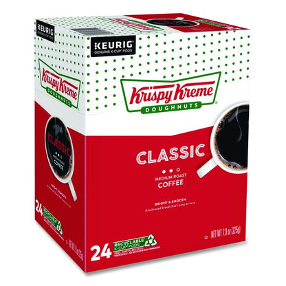 Classic Coffee K-Cups, Medium Roast, 24/Box