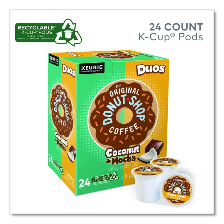 Coconut Mocha K-Cups, 24/Box