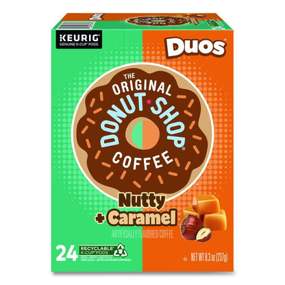Nutty Plus Caramel K-Cup, 0.34 oz, 24/Box