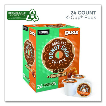 Nutty Plus Caramel K-Cup, 0.34 oz, 24/Box