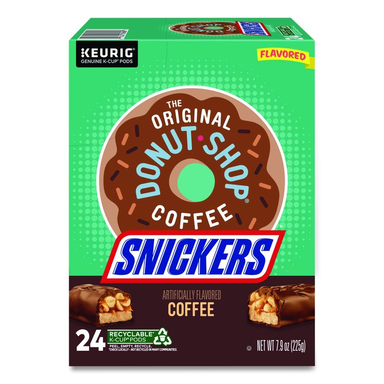 SNICKERS Flavored Coffee K-Cups, 24/Box