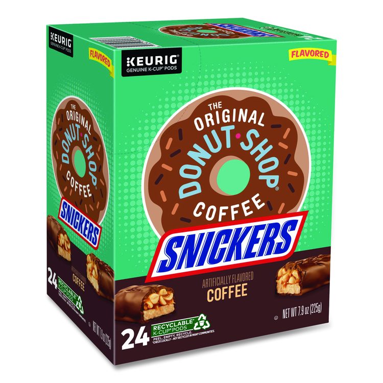 SNICKERS Flavored Coffee K-Cups, 24/Box