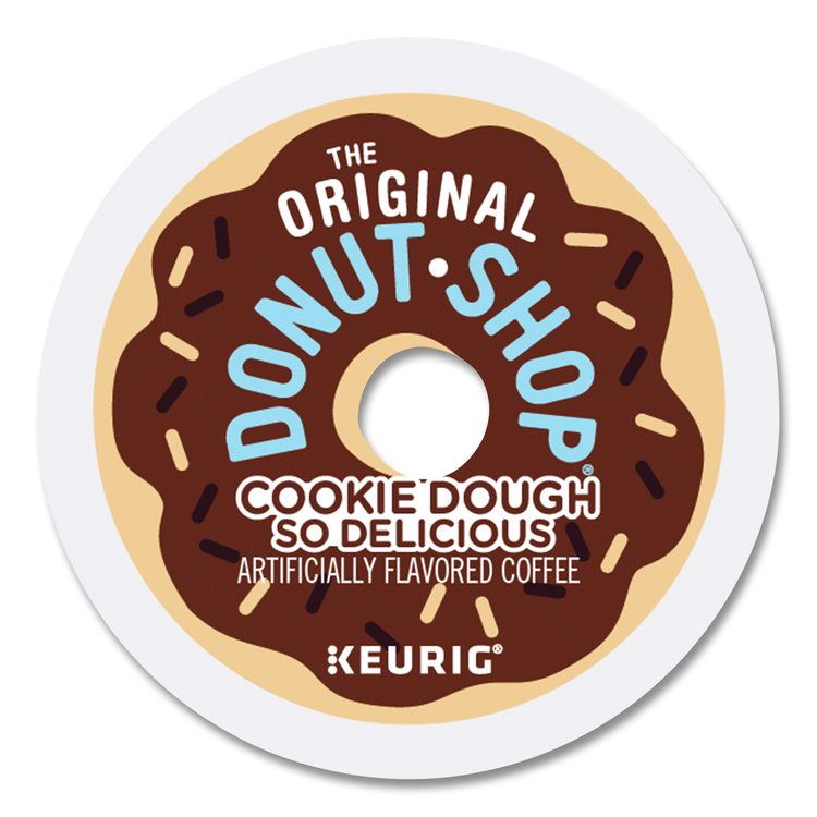 Cookie Dough So Delicious K-Cups, 0.3 oz K-Cup, 24/Box
