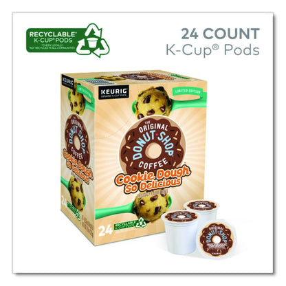 Cookie Dough So Delicious K-Cups, 0.3 oz K-Cup, 24/Box