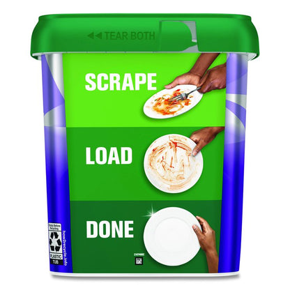 Platinum Plus ActionPacs Dishwasher Detergent Pods, Fresh Scent, 26.6 oz Tub, 47/Tub, 3 Tubs/Carton