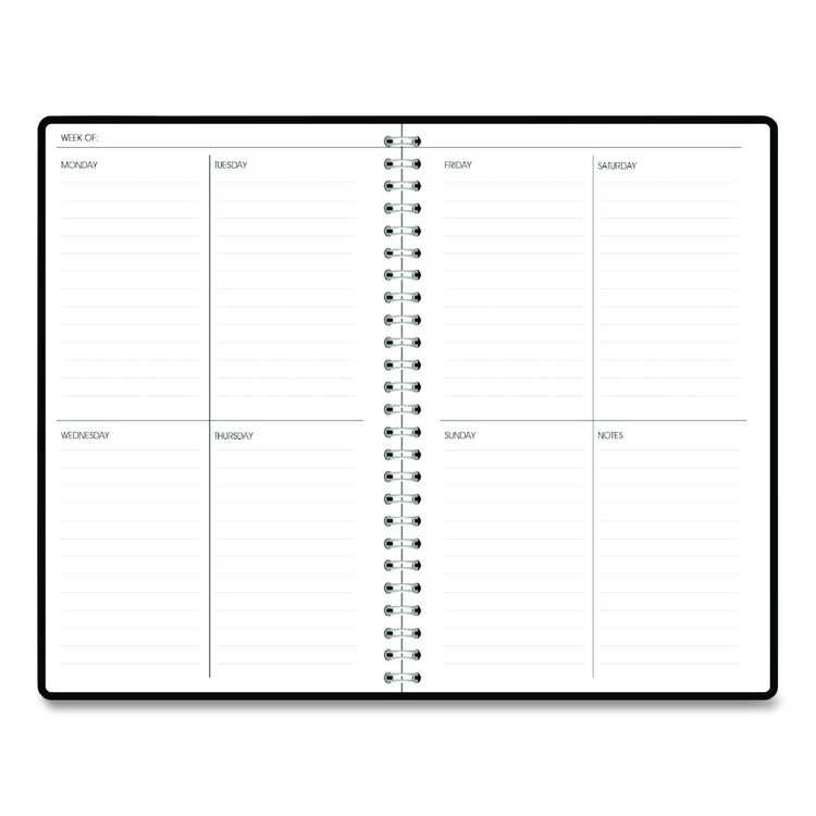 Recycled Non-Dated Monthly/Weekly Planner, Mushrooms, Multicolor Cover, Undated