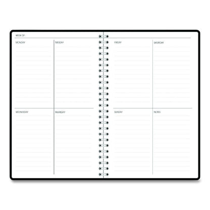 Recycled Non-Dated Monthly/Weekly Planner, Mushrooms, Multicolor Cover, Undated