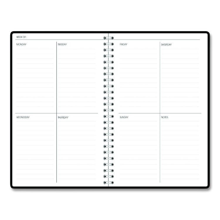 Recycled Non-Dated Monthly/Weekly Planner, Wild and Free, Multicolor Cover, Undated