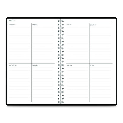 Recycled Non-Dated Monthly/Weekly Planner, Fall Floral, Multicolor Cover, Undated