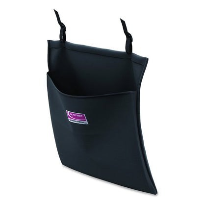Amenity Bag for Suncast Commercial Full-Size and Compact-Size Housekeeping Carts, 2 gal, 19.5" x 1.51" x 21.36", Black