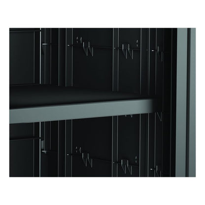 Adjustable Shelf for Suncast Commercial Full-Size Housekeeping Carts HKC1000/HKC2000, Plastic, Black
