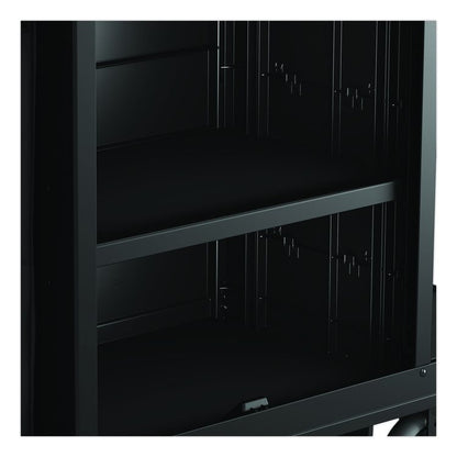 Adjustable Shelf for Suncast Commercial Full-Size Housekeeping Carts HKC1000/HKC2000, Plastic, Black