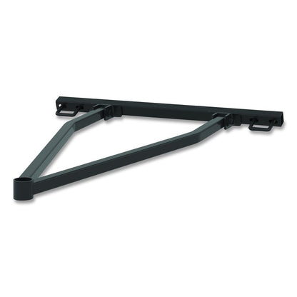 Tilt Tow Rack for Suncast Commercial 2 cu yd Tilt Trucks, Steel, Black