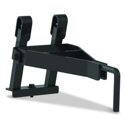 Tilt Tow Rack for Suncast Commercial 2 cu yd Tilt Trucks, Steel, Black