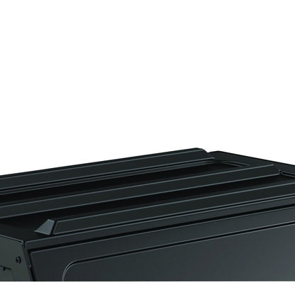 Lockable Hood Accessory for Suncast Commercial Full-Size Housekeeping Carts HKC1000/HKC2000, Plastic, Black