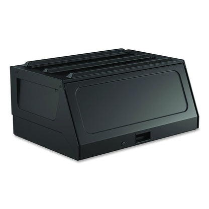 Lockable Hood Accessory for Suncast Commercial Full-Size Housekeeping Carts HKC1000/HKC2000, Plastic, Black
