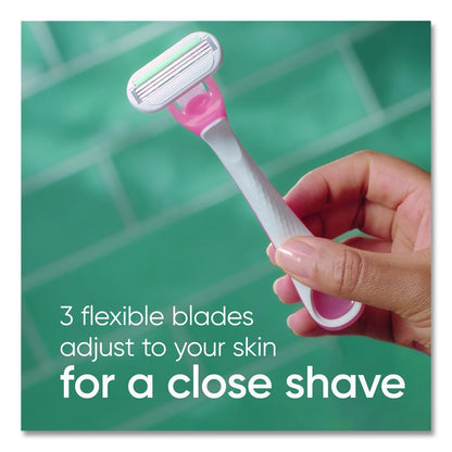 Venus Sensitive Sensible Razors, 3 Blades, 36/Carton