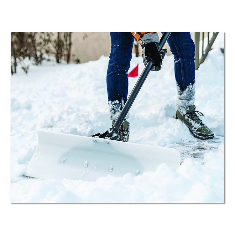 UHMW Snow Pusher, 30" Width, 55" Length