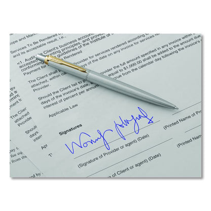 Refill for Parker Ballpoint Pens, Fine Conical Tip, Blue Ink