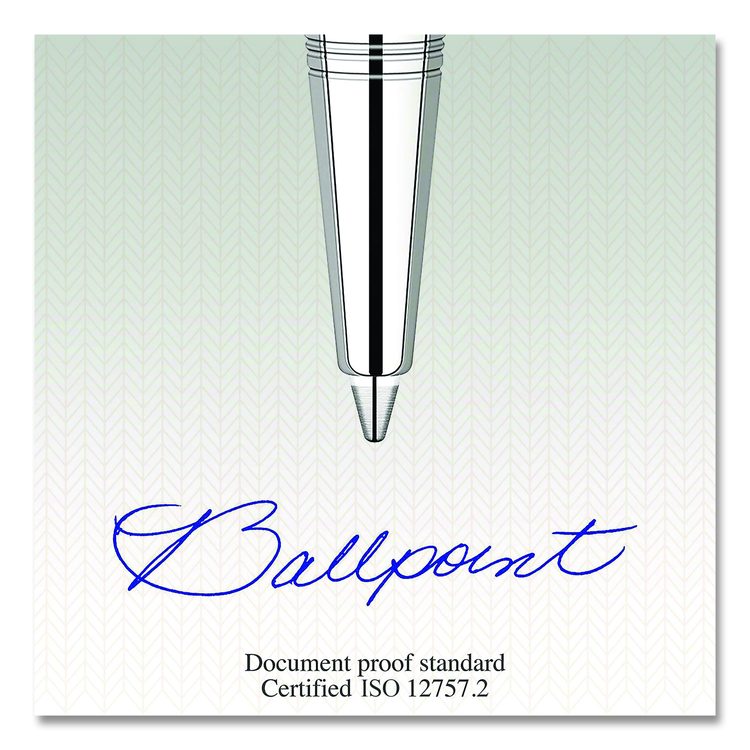 Refill for Parker Ballpoint Pens, Medium Conical Tip, Blue Ink