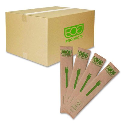 Wood Cutlery, General Purpose Fork, Natural, 500/Carton