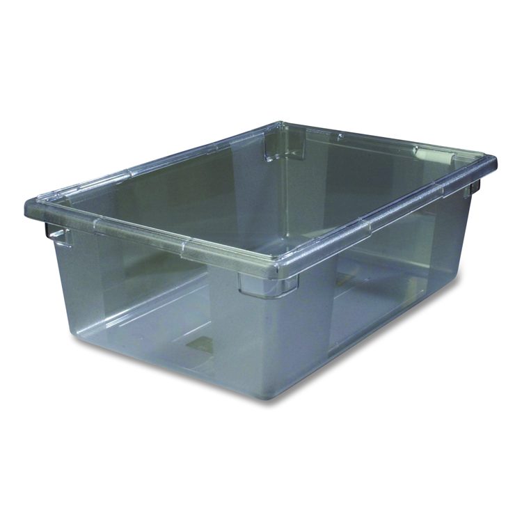 StorPlus Polycarbonate Food Storage Container, 12.5 gal, 18 x 26 x 9, Clear, Plastic