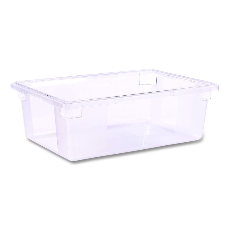 StorPlus Polycarbonate Food Storage Container, 12.5 gal, 18 x 26 x 9, Clear, Plastic
