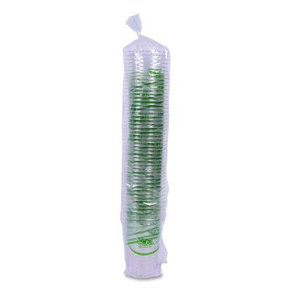 GreenStripe Renewable and Compostable Cold Cups Convenience Pack, 16 oz, Plastic, Clear, 50/Pack
