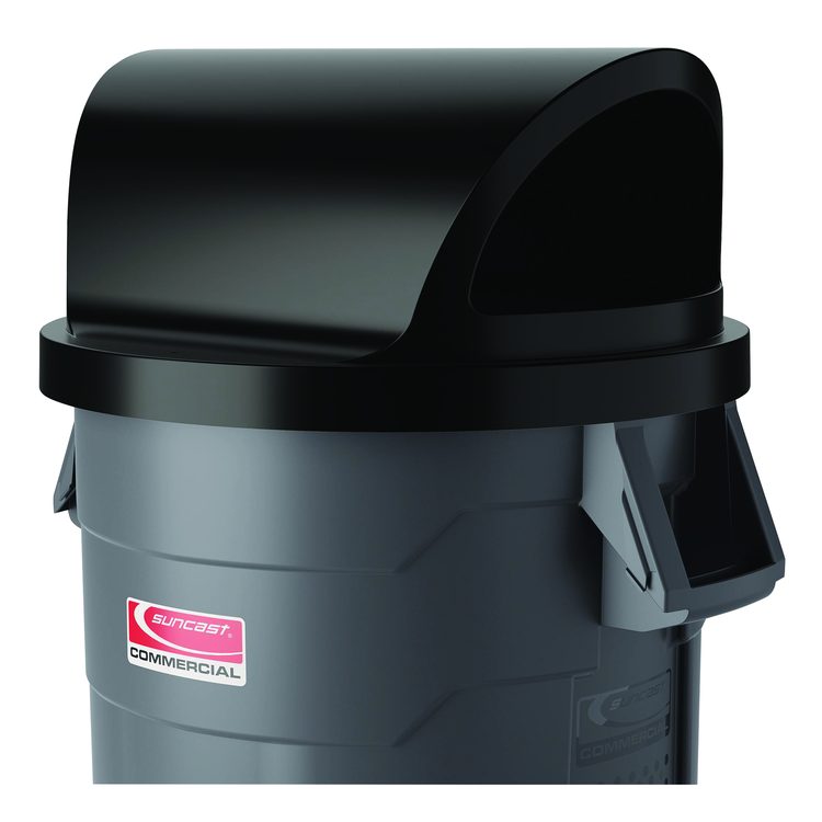 Dome Top Lid, 25" Diameter, Black,
